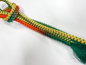 正絹　手組帯締め